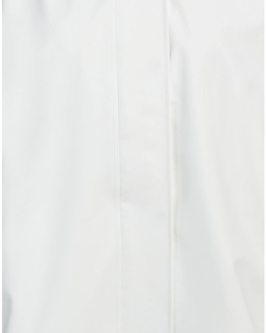 Rains White Jacket