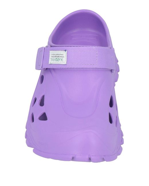 Suicoke Purple Mules & Clogs for men