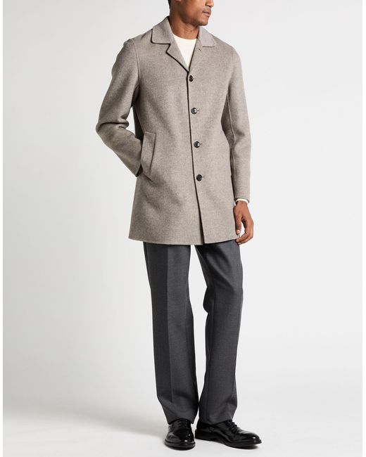 Paltò Gray Coat for men