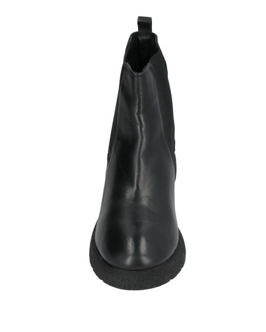 Gioseppo Black Ankle Boots Leather