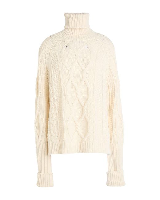 MAX&Co. White Rollkragenpullover