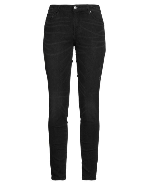 ARMANI EXCHANGE Black Jeans Cotton, Polyester, Viscose, Elastane