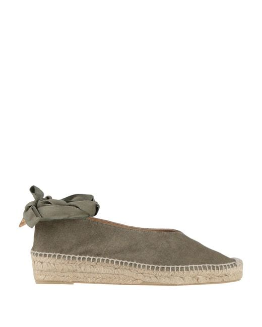 Castaner Green Espadrilles