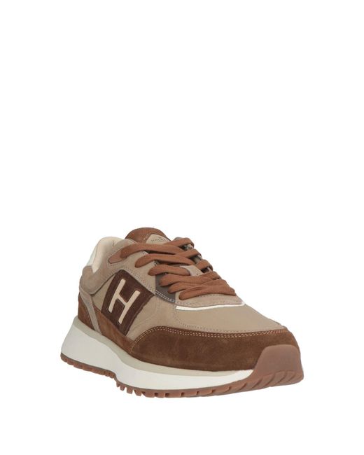 Hackett Brown Trainers for men