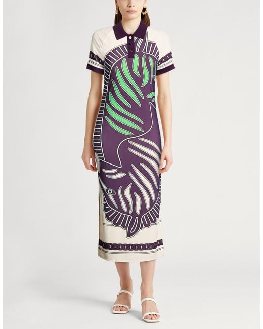 Tory Burch White Midi Dress
