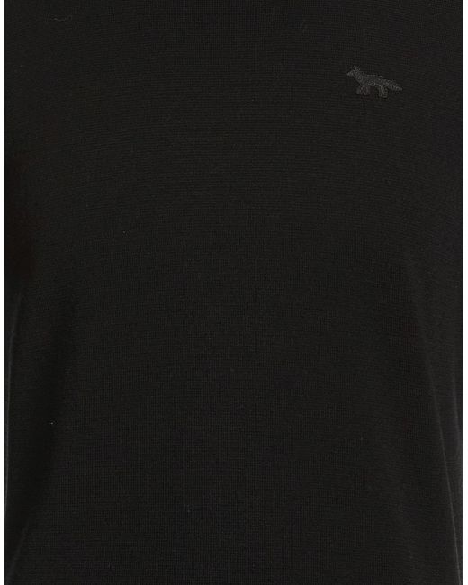 Maison Kitsuné Black Sweater Wool for men