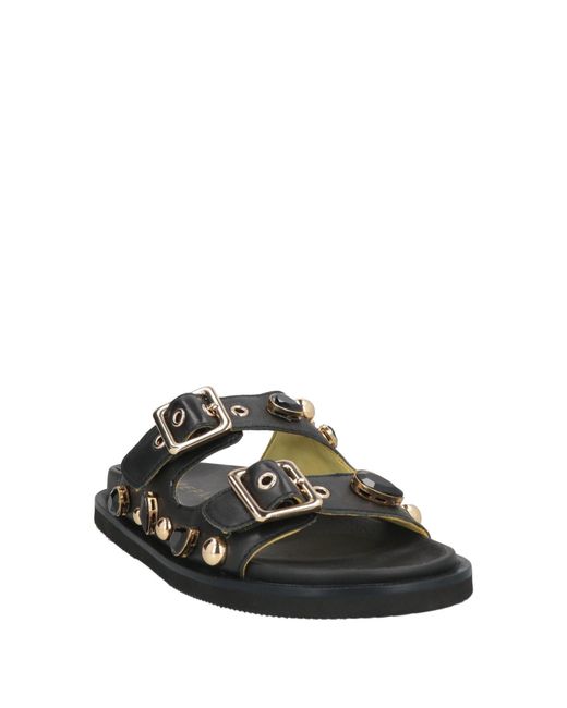 Apepazza Black Sandals