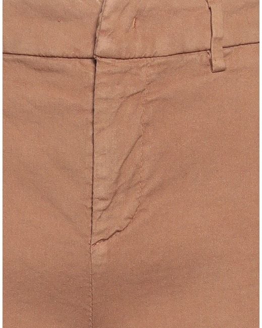 Dondup Natural Pants Linen, Lyocell, Elastane