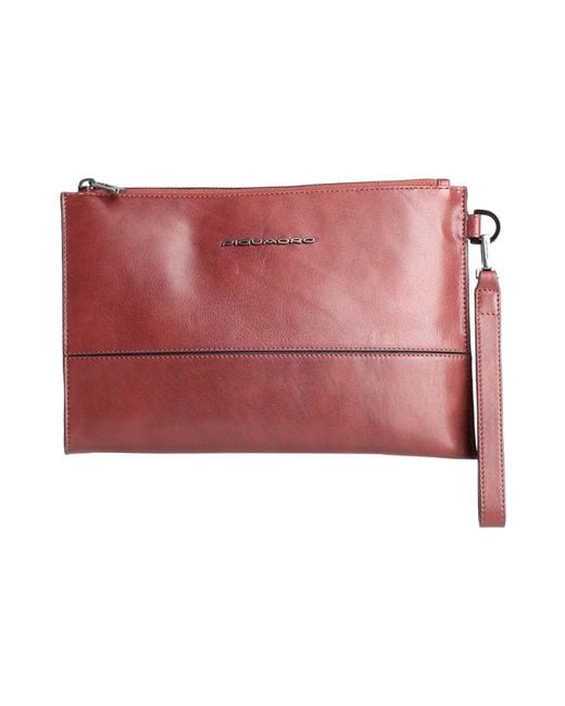 Piquadro Red Clutches for men