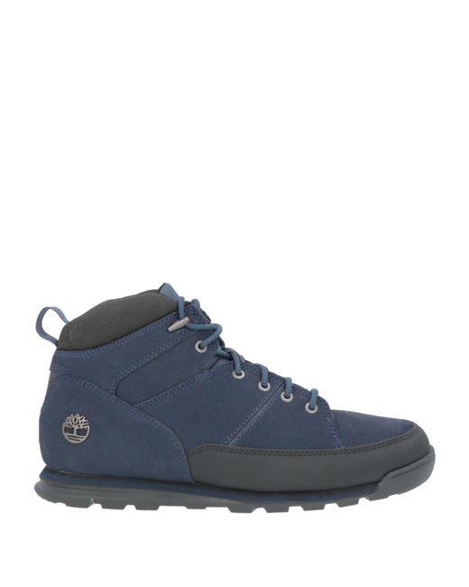 Timberland Blue Ankle Boots for men