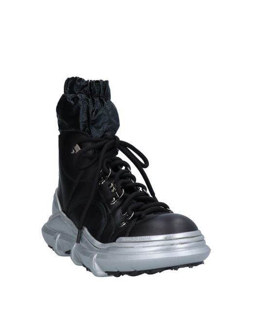 Dolce & Gabbana Black Ankle Boots for men