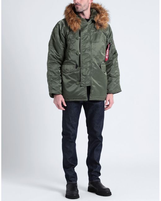 Alpha Industries Green Jacket for men