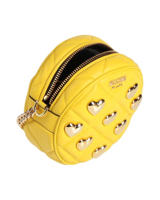 Borse A Tracolla di Moschino in Yellow