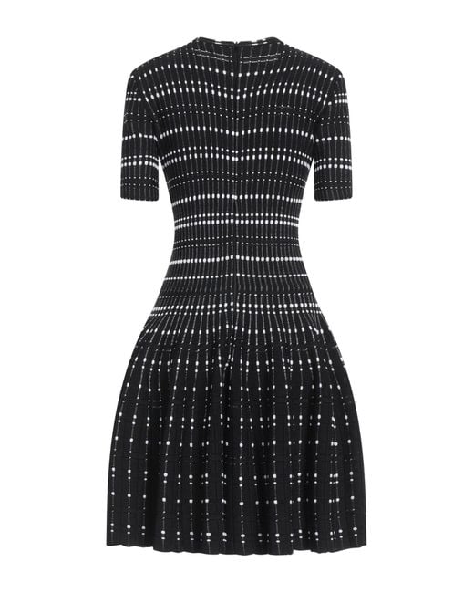 McQueen Black Mini Dresses