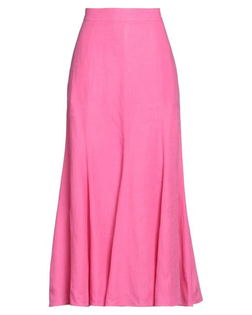 Gabriela Hearst Pink Maxi Skirt