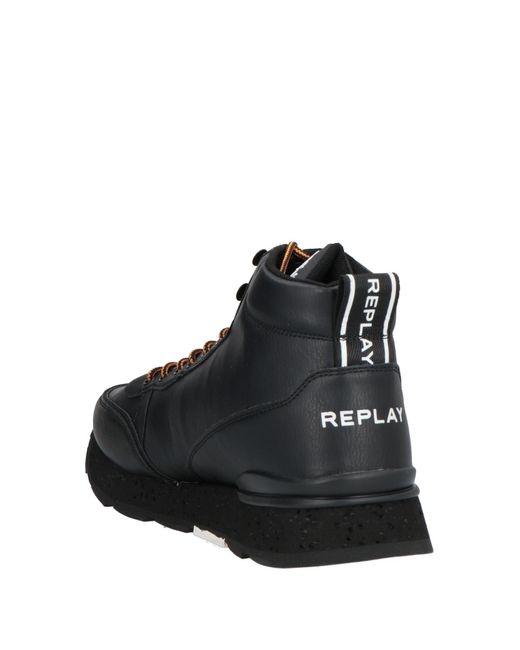 Replay Black Trainers for men