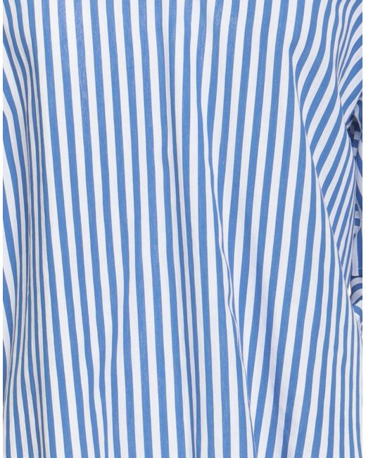 SEVENTY VENEZIA Blue Top Viscose, Polyamide