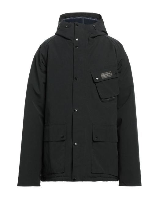 Barbour Black Coat for men