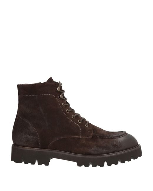 Fedeni Brown Ankle Boots for men