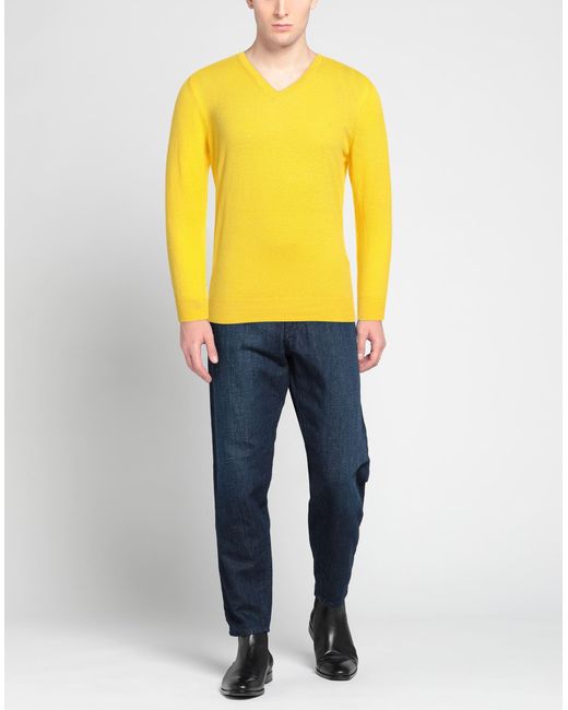 Drumohr Pullover in Yellow für Herren