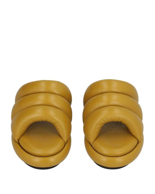 Proenza Schouler Yellow Sandals Leather