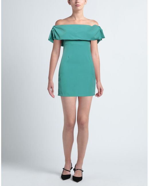 Berna Green Mini Dress