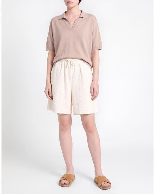 Circolo 1901 White Shorts & Bermuda Shorts