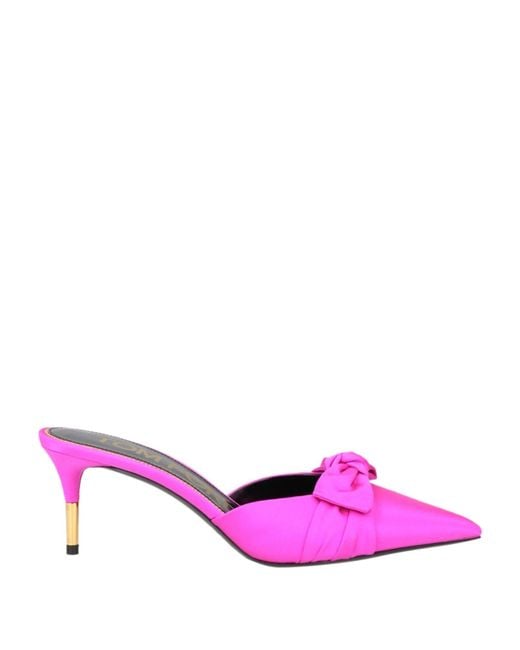 Tom Ford Pink Mules & Clogs