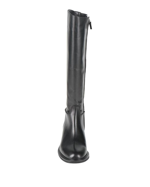 Anima Black Boot Leather