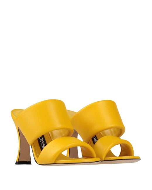 Sergio Rossi Yellow Sandals