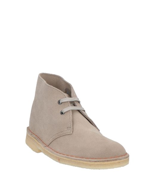 Clarks Natural Desert Boot Suede Boots