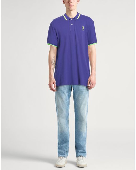Polo U.S. POLO ASSN. pour homme en coloris Blue