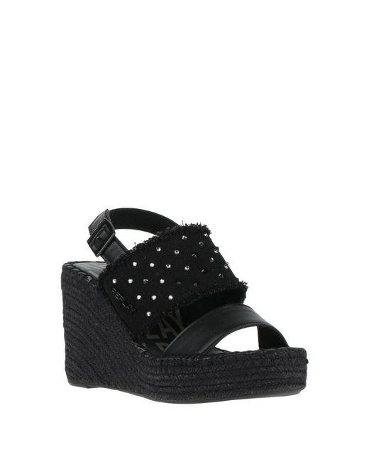Replay Black Espadrilles