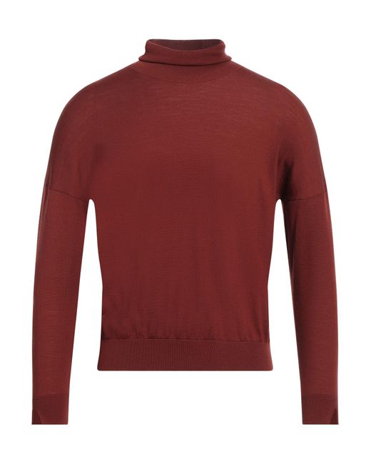 SEVENTY VENEZIA Rollkragenpullover in Red für Herren