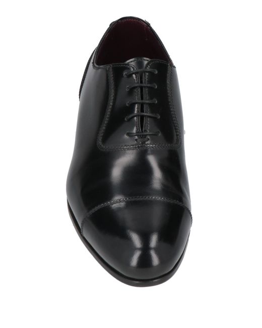 Lidfort Black Lace-up Shoes for men