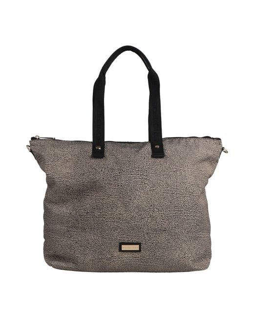 Borsa A Mano di Borbonese in Gray