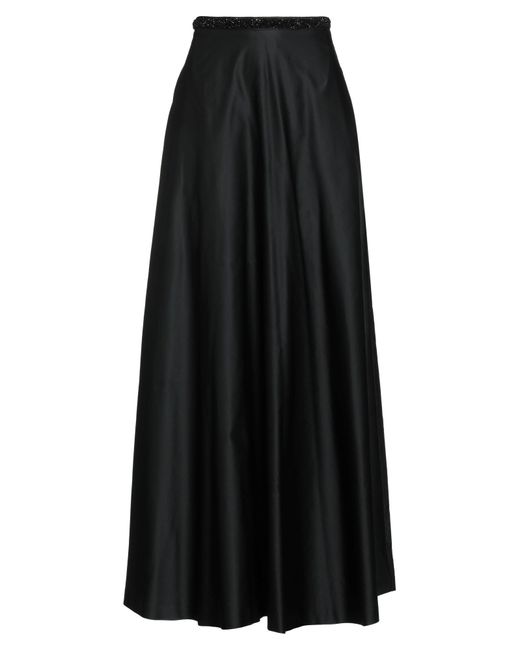 Max Mara Black Maxi-Rock