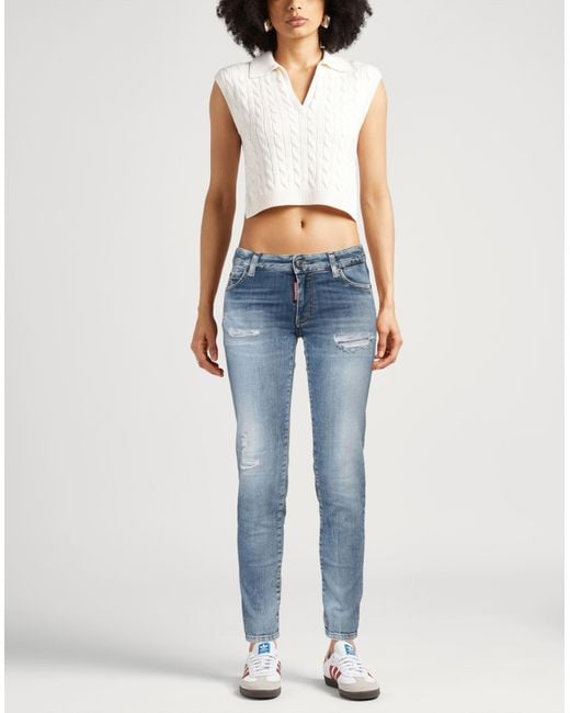 DSquared² Blue Jeans Cotton, Elastane