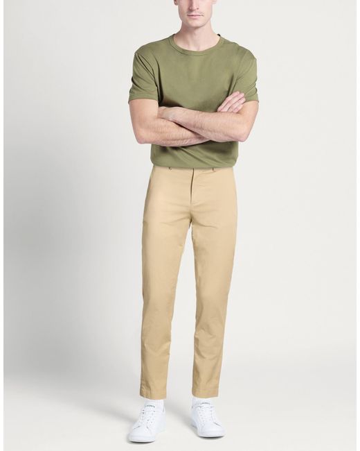 Barena Natural Sand Pants Cotton, Elastane for men