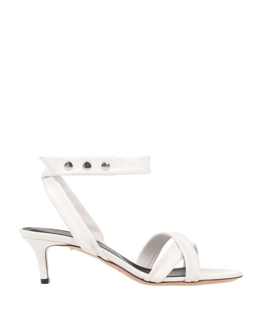 Isabel Marant White Sandals