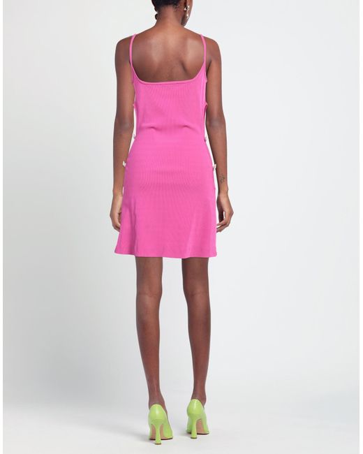 Mach & Mach Pink Mini Dress