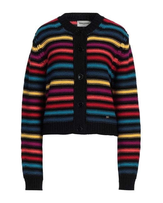 Sonia Rykiel Blue Cardigan Wool