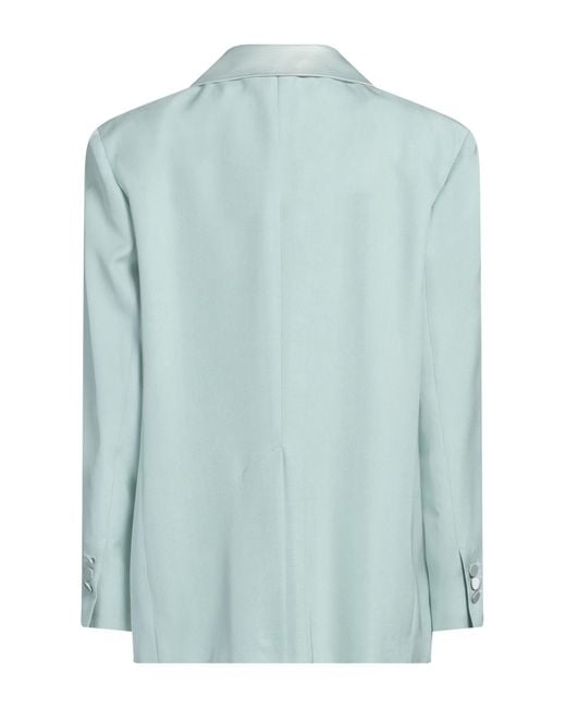 Sandro Blue Light Blazer Viscose