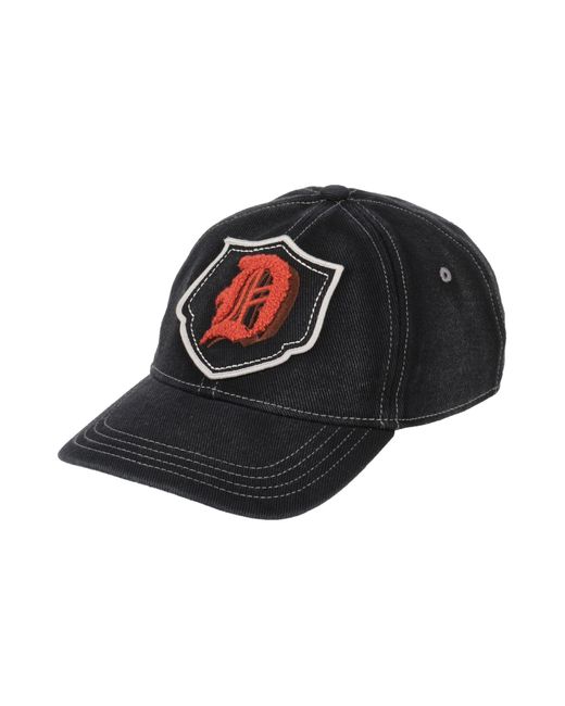 DIESEL Black Hat for men