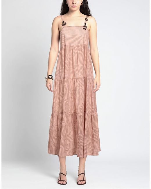 ALESSIA SANTI Pink Maxi Dress