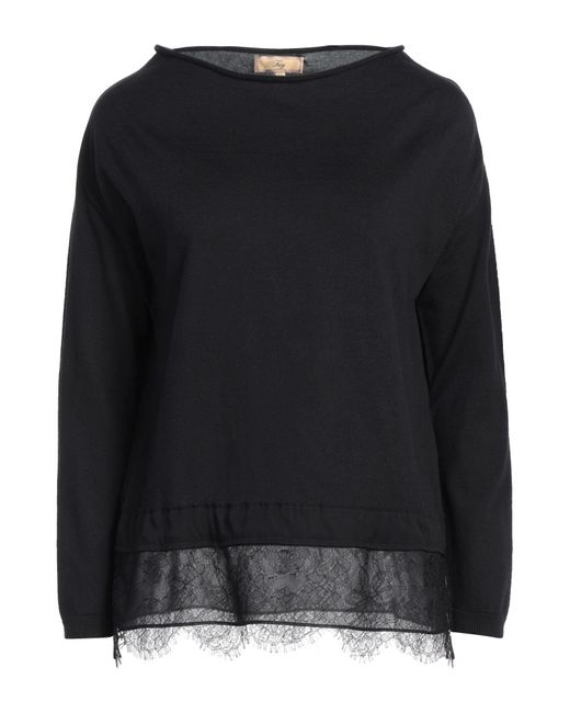 Fay Black Pullover