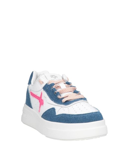 W6yz Blue Trainers