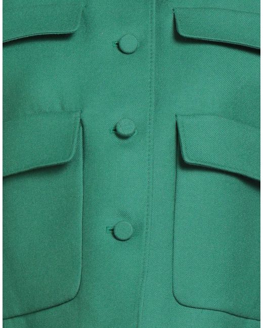 Paul & Joe Green Jacket Virgin Wool