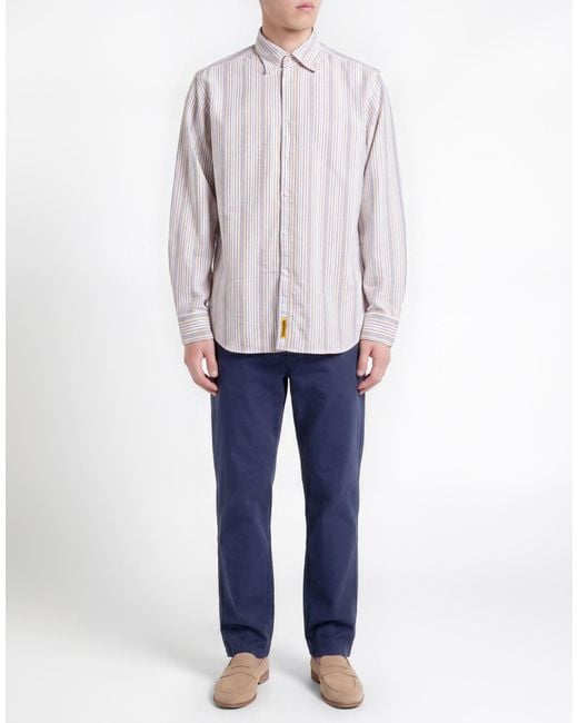 B.D. Baggies White Shirt Cotton for men