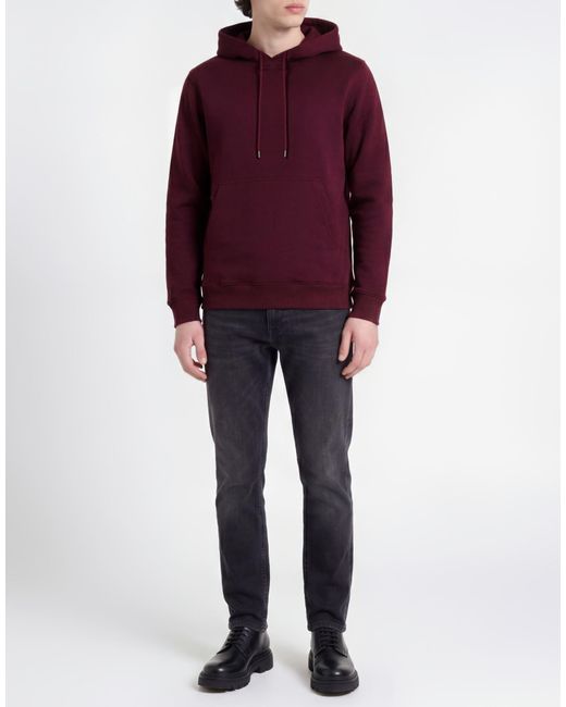 Dondup Purple Sweatshirt Cotton, Elastane for men